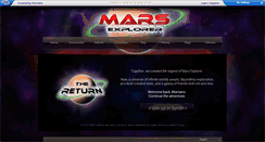 Desktop Screenshot of marsxplr.com